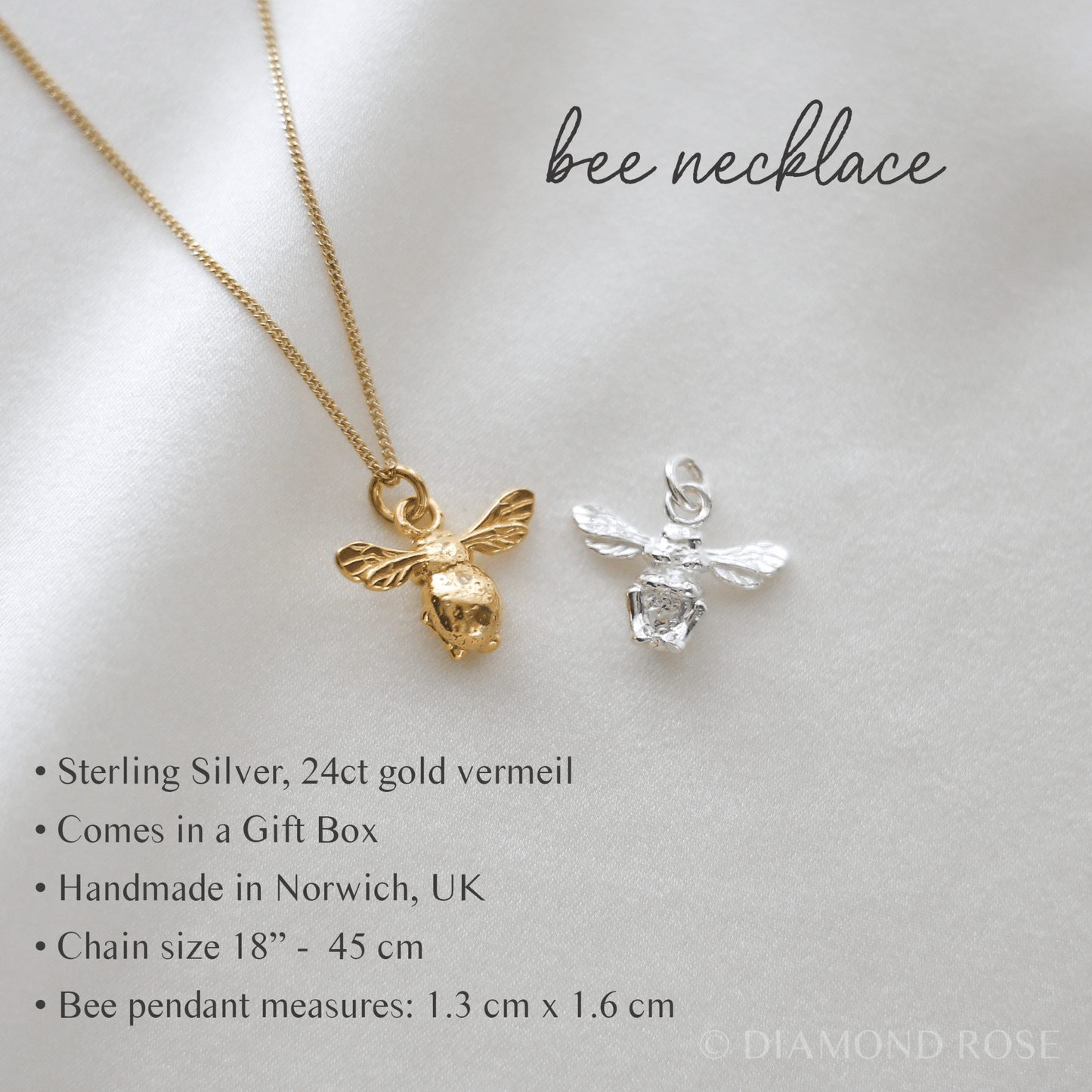 Congratulations Gift - Bumblebee Necklace