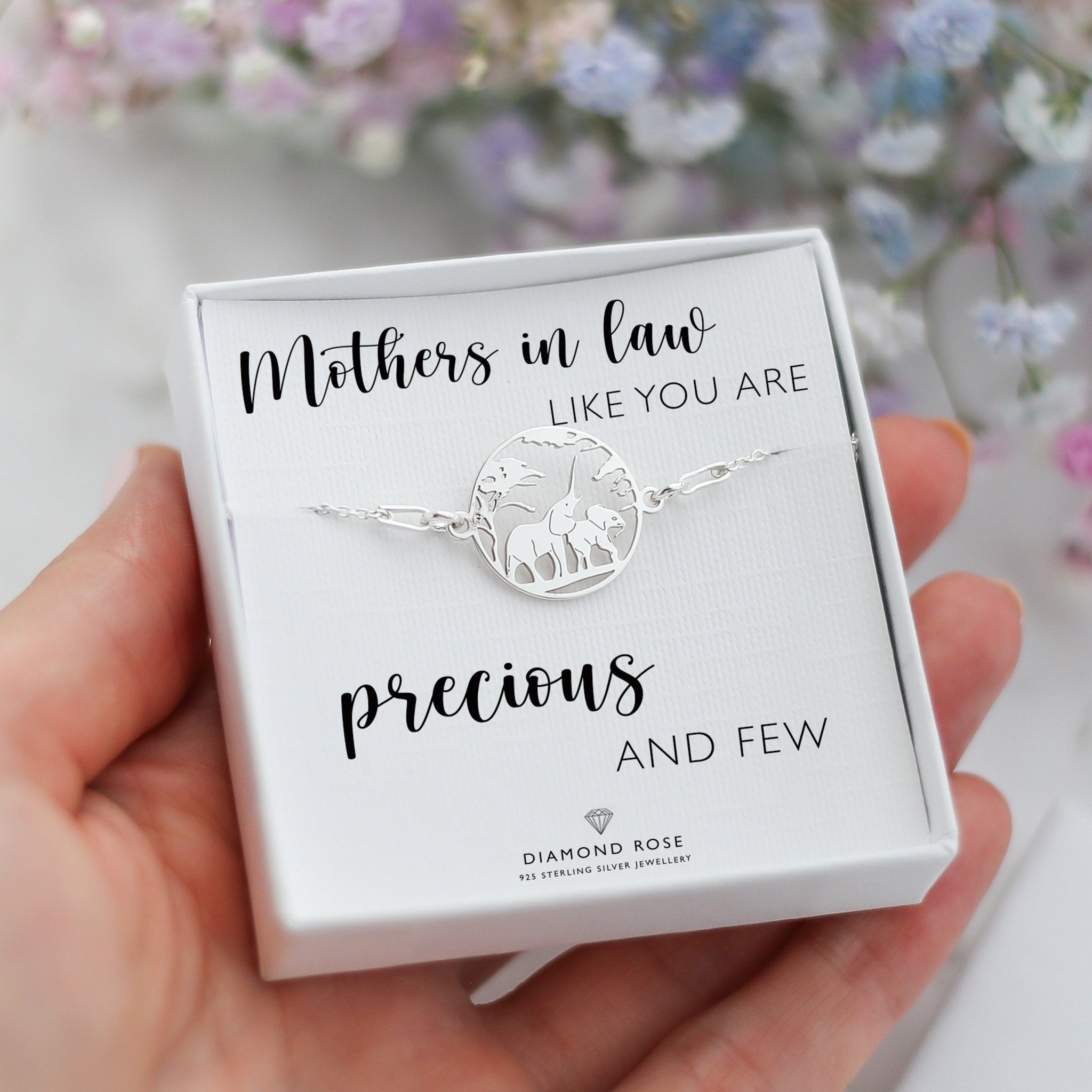 Mother-in-law Gift - Elephant Bracelet