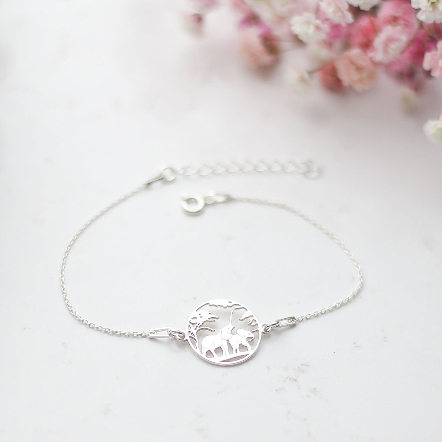 You Are Loved - Elephant Bracelet