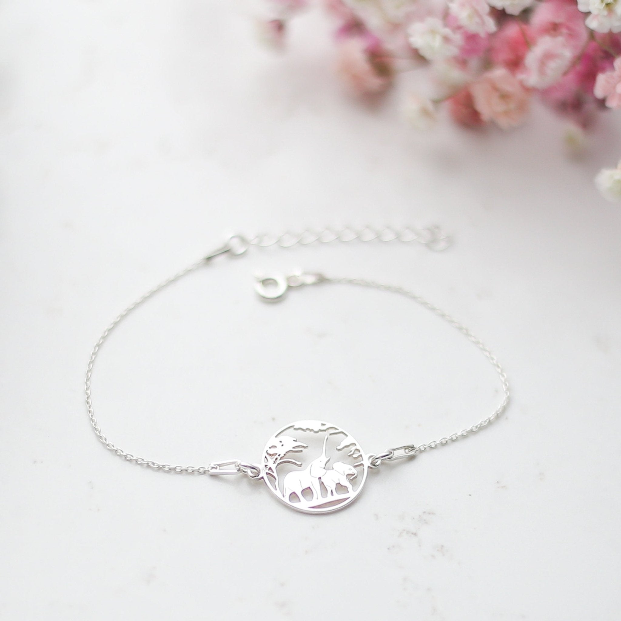 Mum Gift - Elephant Bracelet