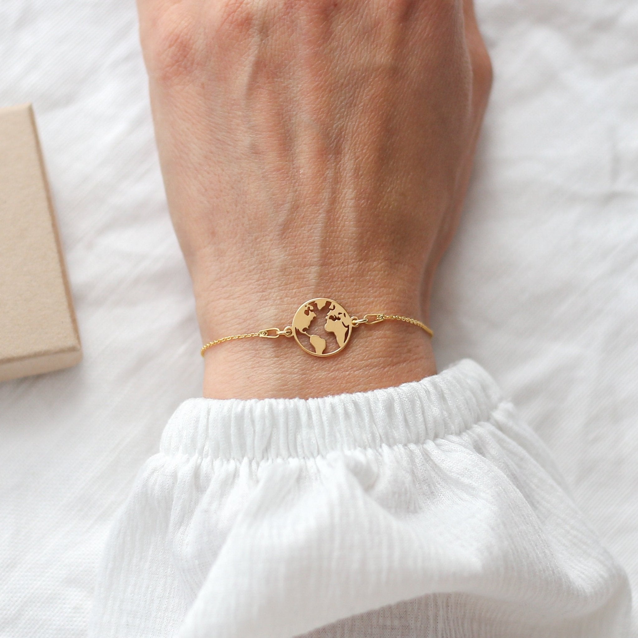 Follow Your Dreams - Map Bracelet