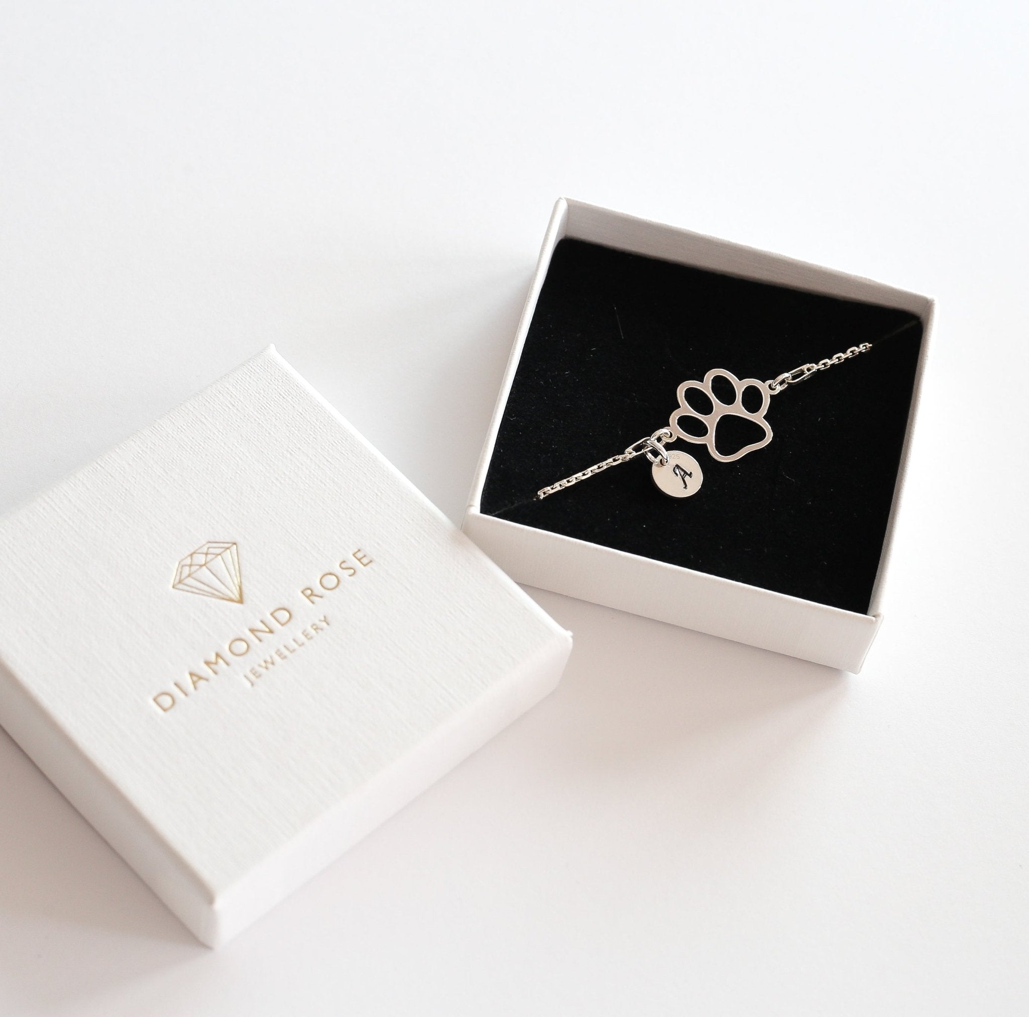 Personalised Paw Print Bracelet