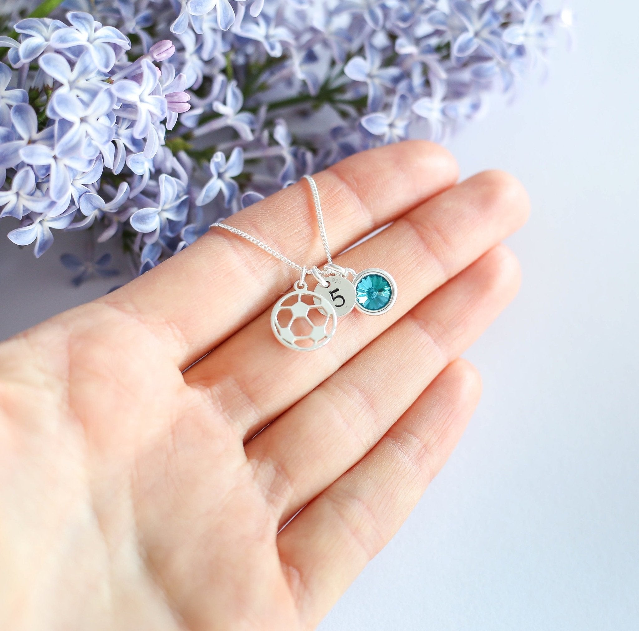 Personalised Football Necklace