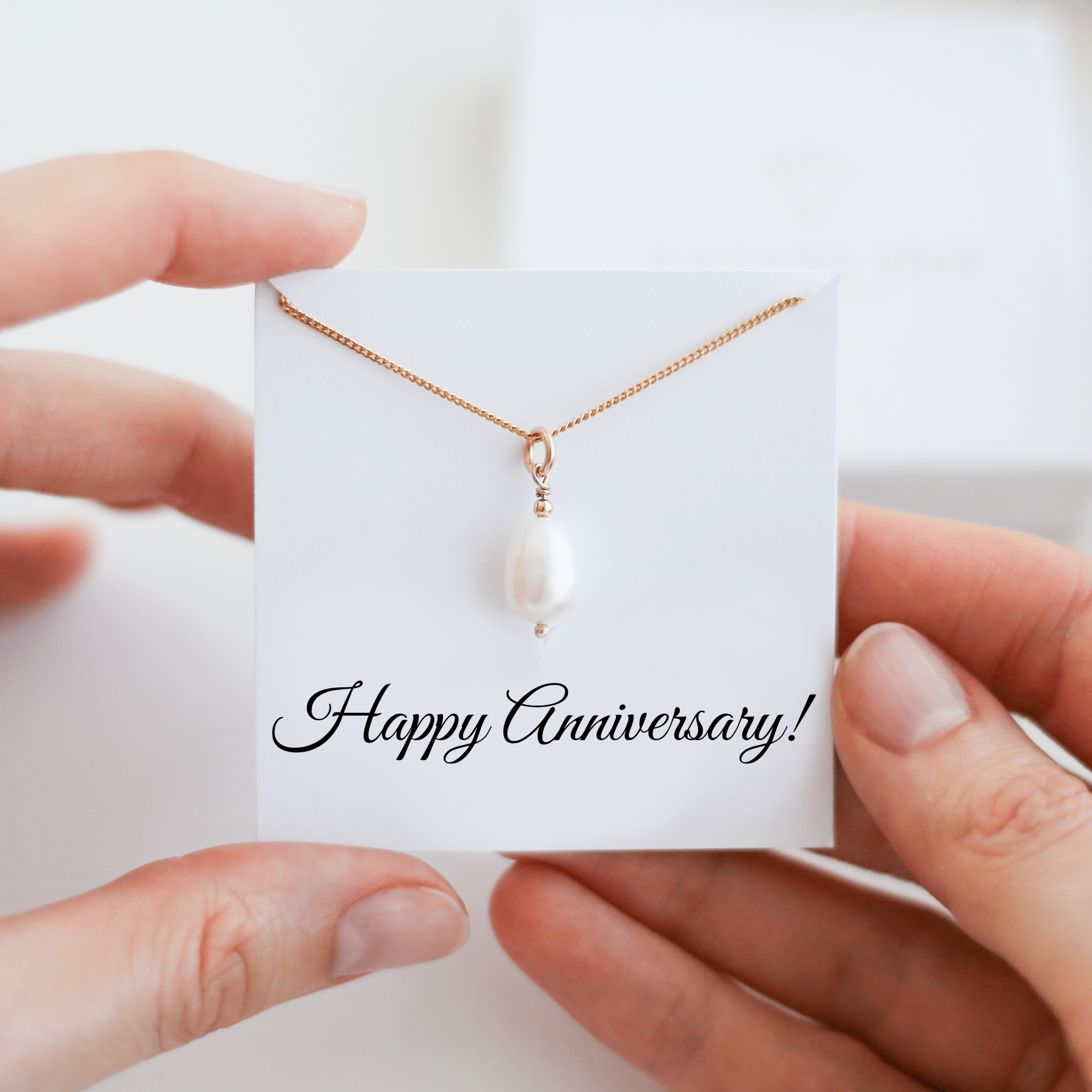 Anniversary Pearl Necklace