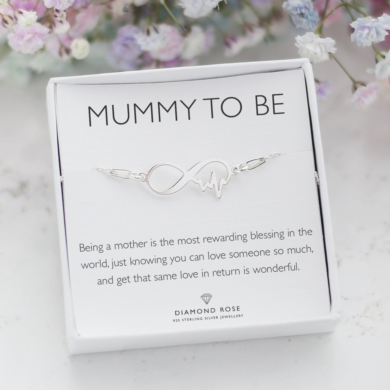 Mummy To Be - Heartbeat Bracelet