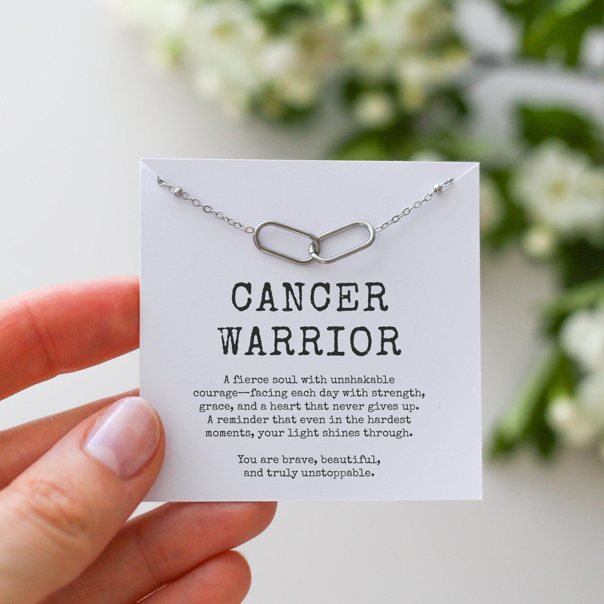 Cancer Warrior - Interlocking Necklace