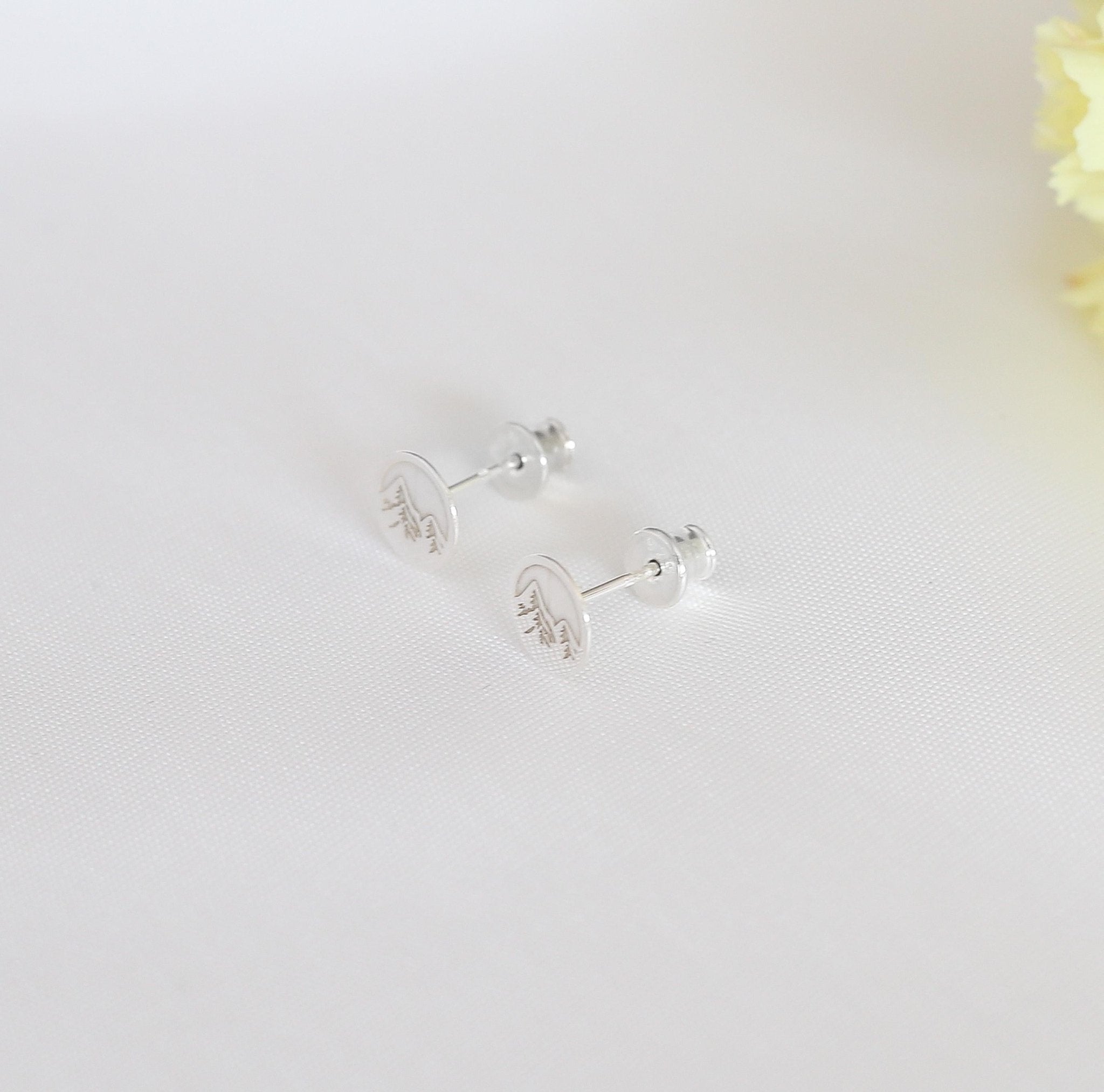 Mountain Stud Earrings