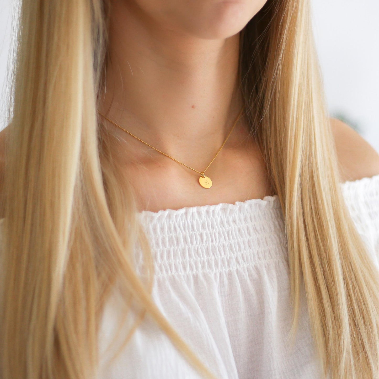 Personalised Birth Flower Necklace