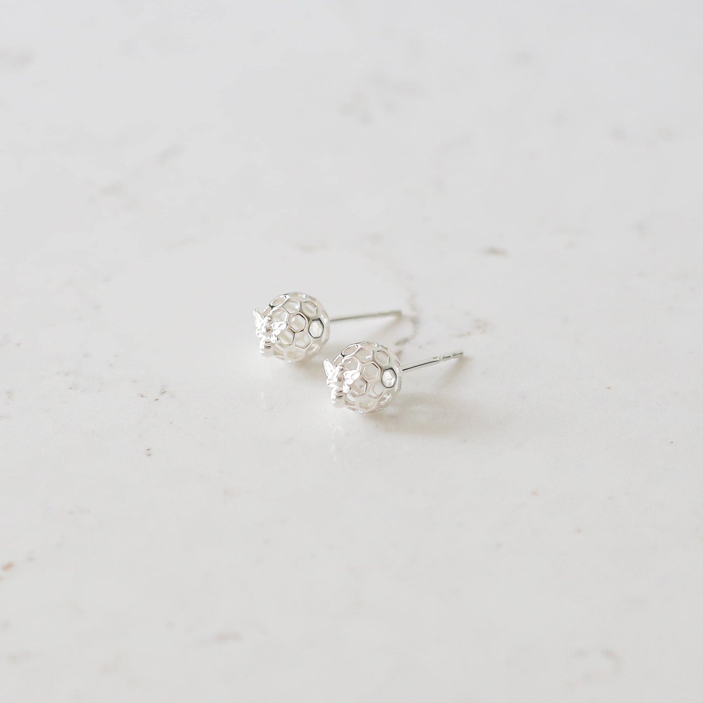 Queen Bee Stud Earrings