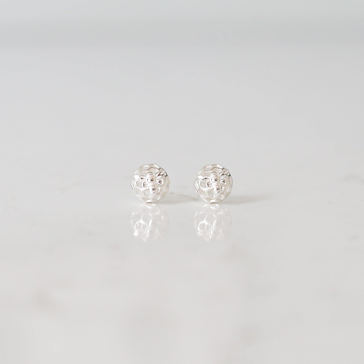 Queen Bee Stud Earrings