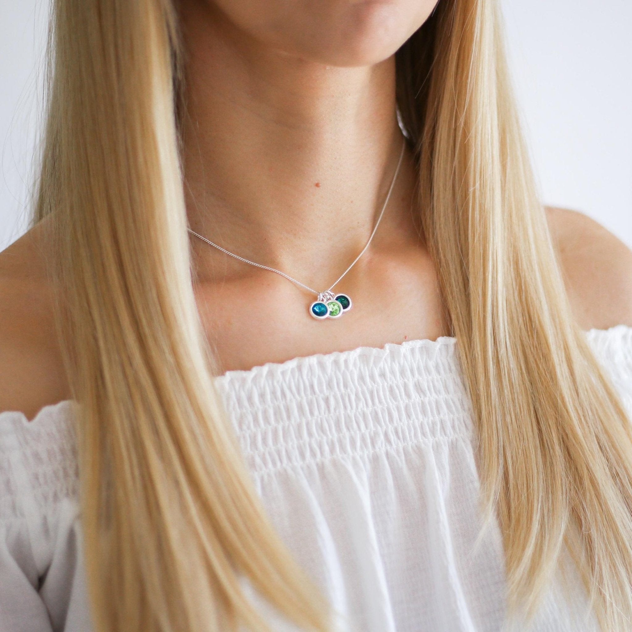 Family Birthstone Necklace