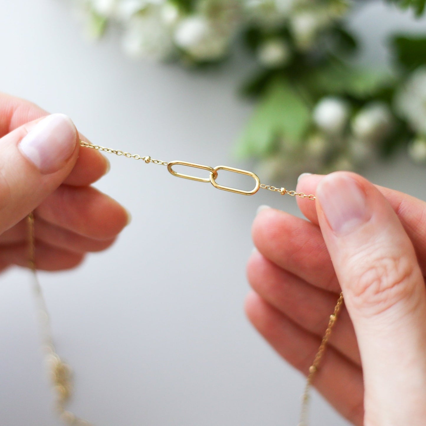 Birthday Gift For Her - Interlocking Necklace