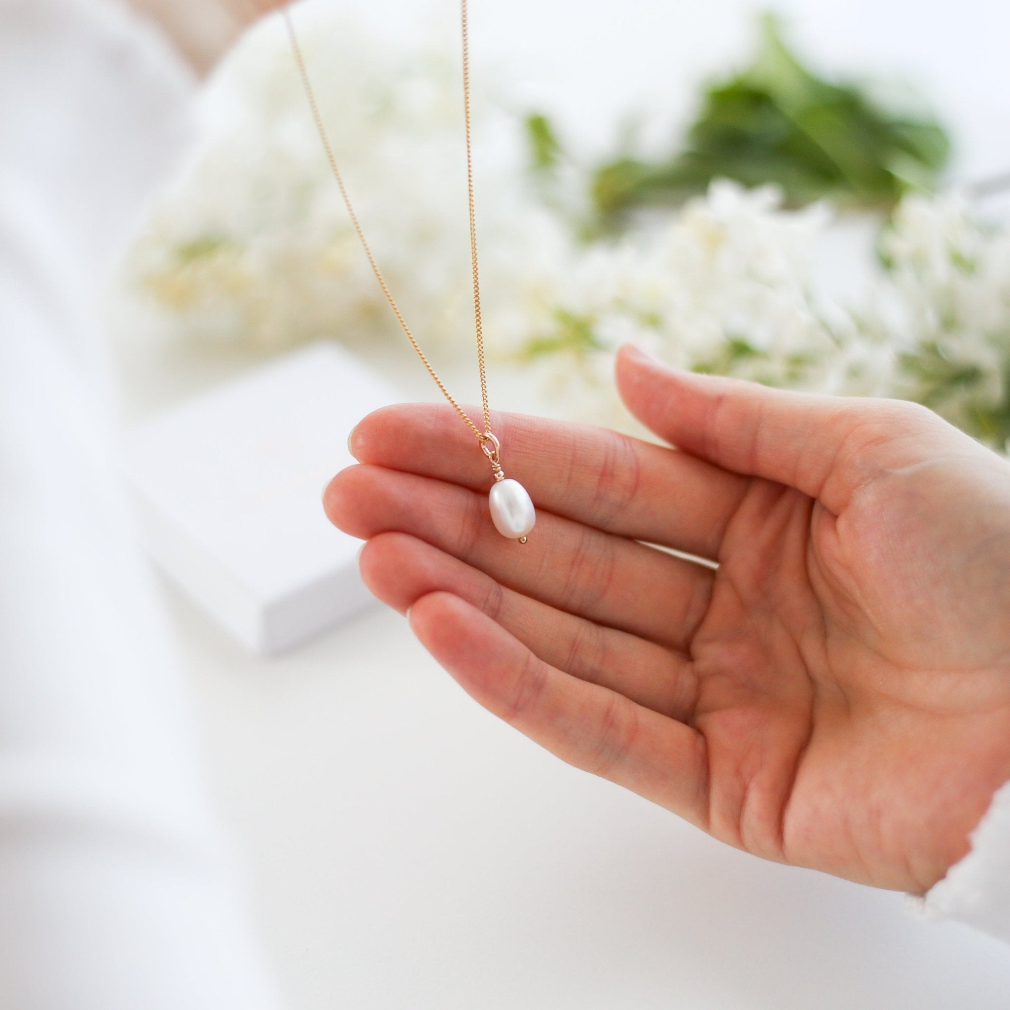 Birthday Pearl Necklace