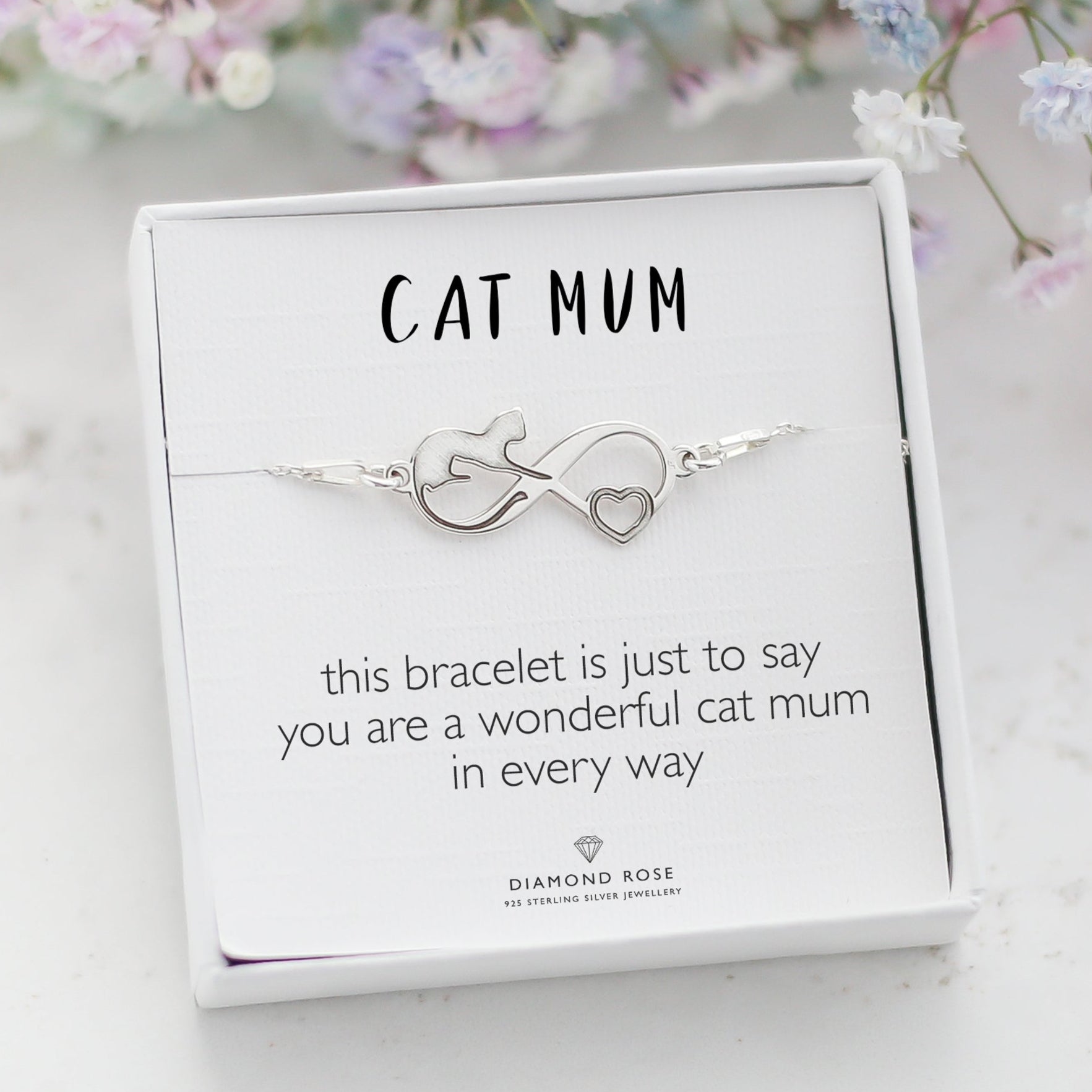 Cat Mum Bracelet Gift