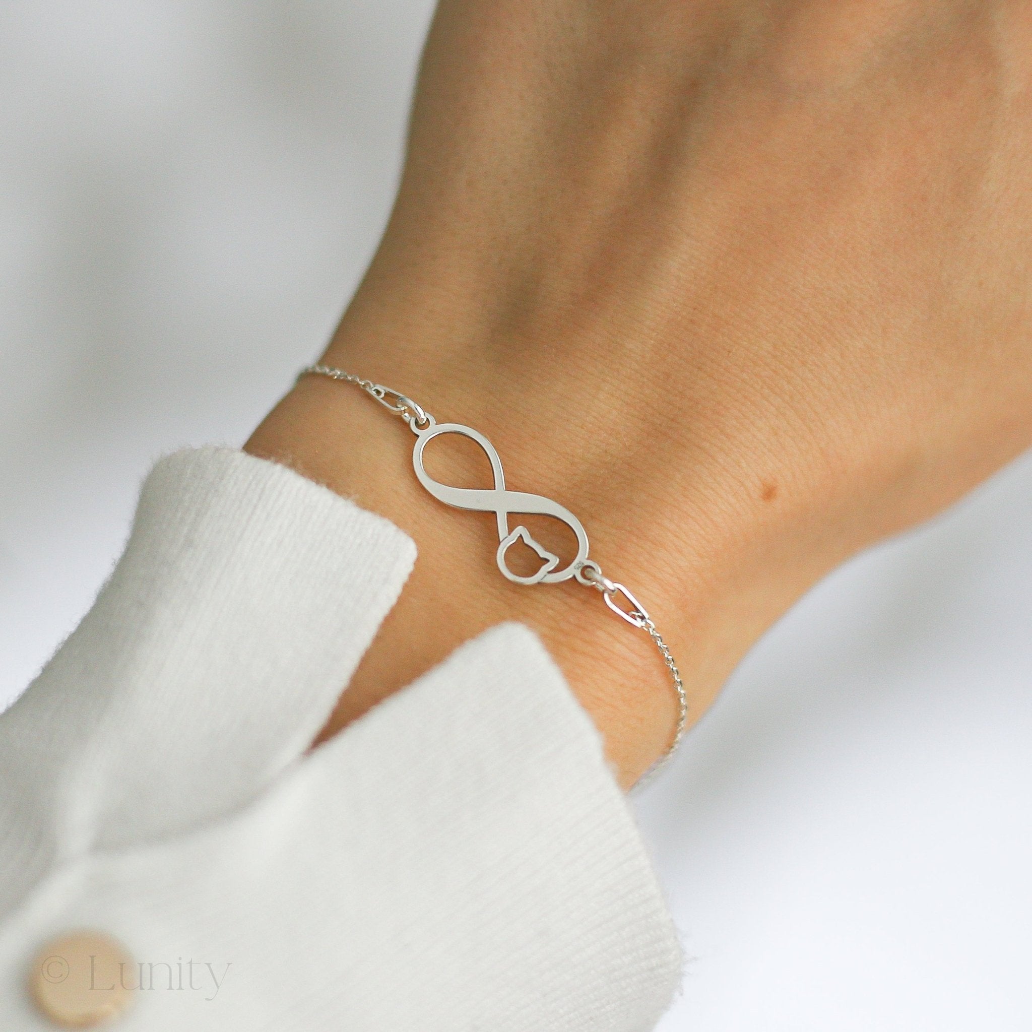 Infinity Cat Bracelet
