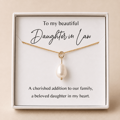 Daughter in law Pearl Necklace