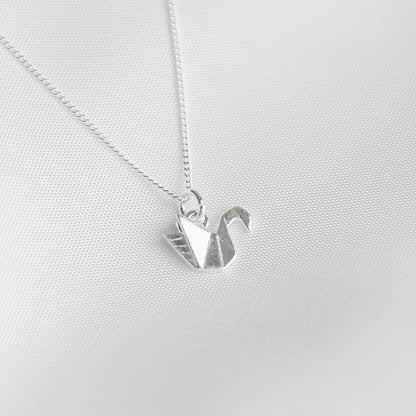Crane Necklace