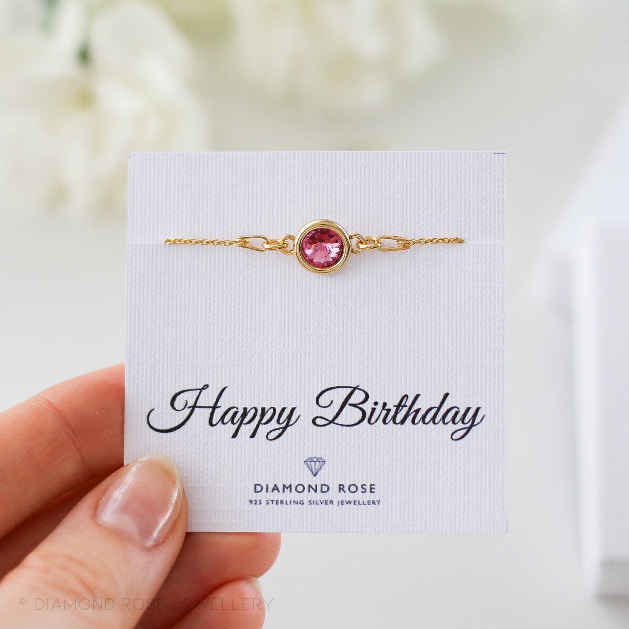 Birthday Gift - Birthstone Bracelet