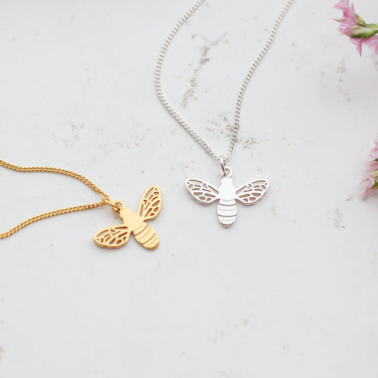 Gift For Sister - Bee Necklace