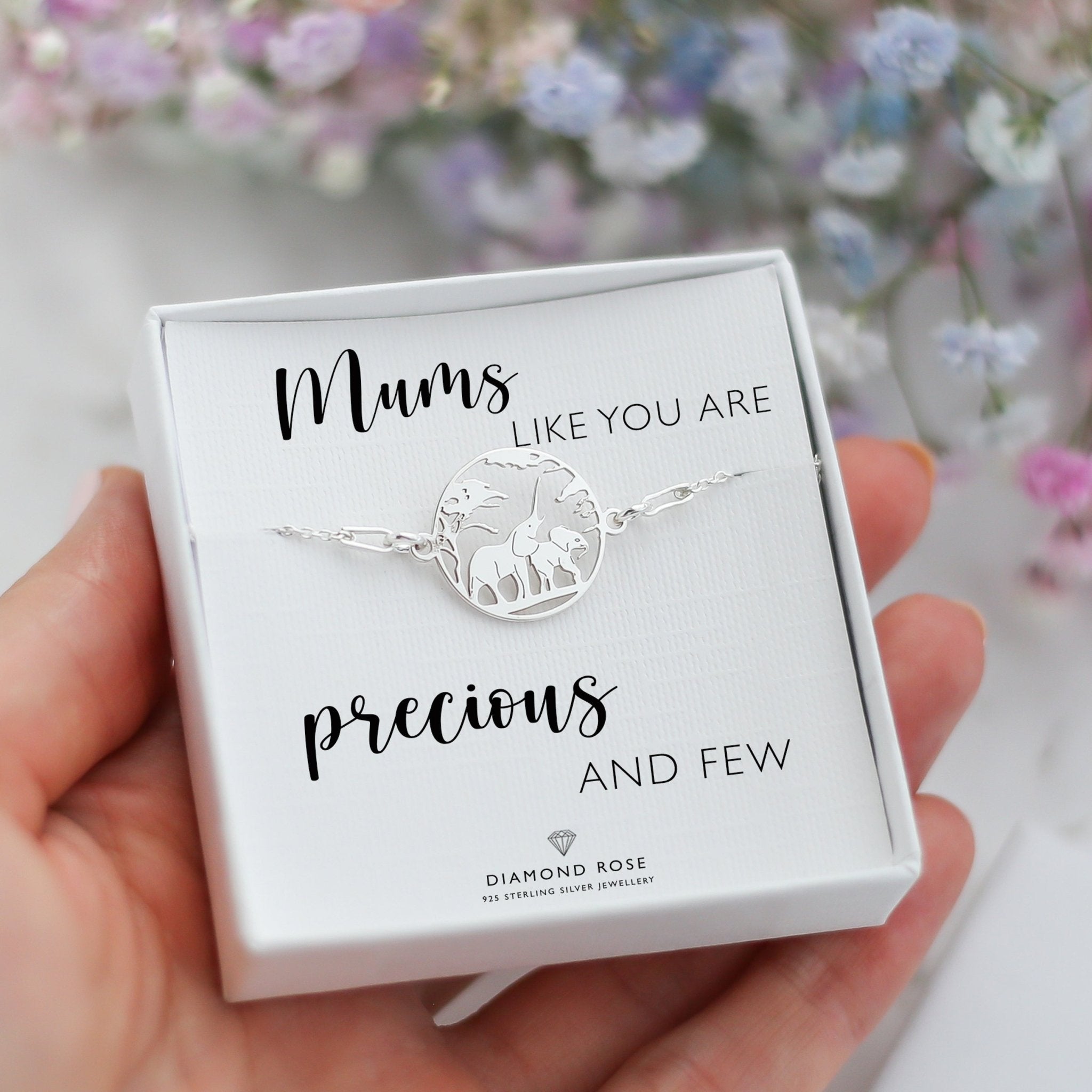 Mum Gift - Elephant Bracelet