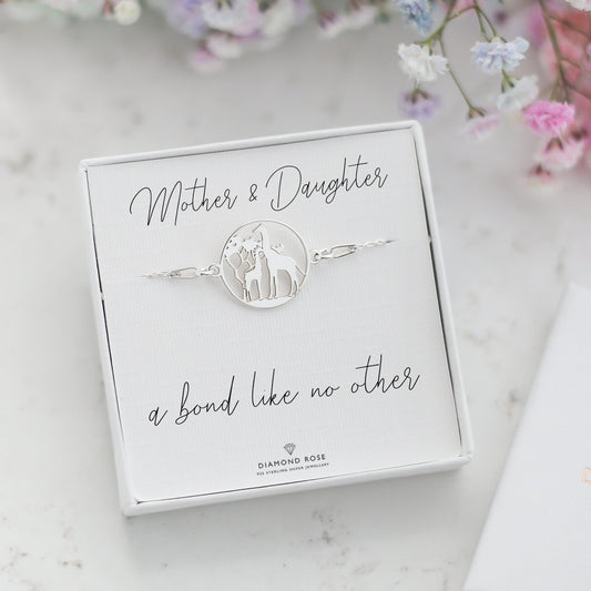 Mother & Daughter - Giraffe Bracelet