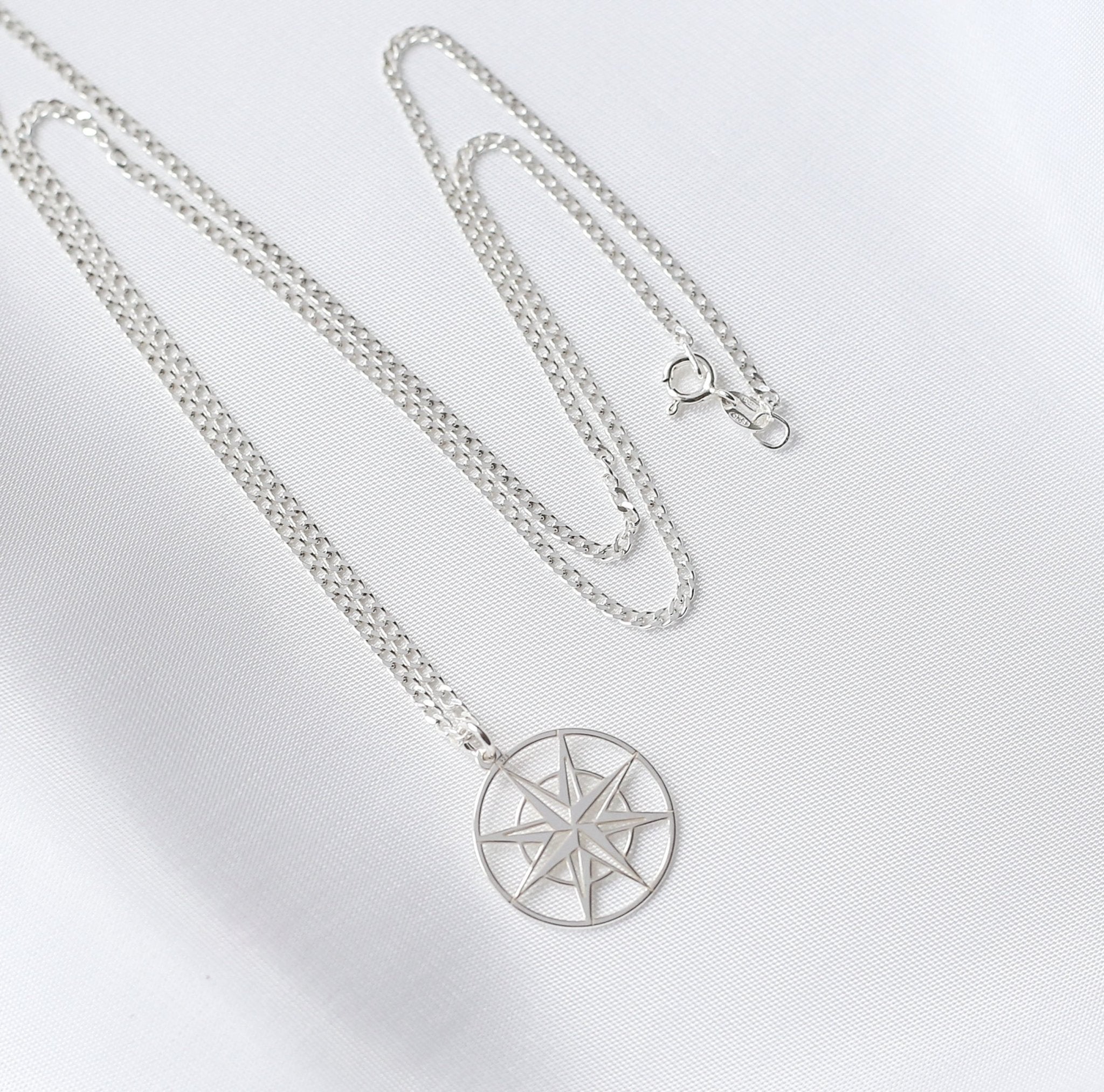 Men’s Compass Necklace