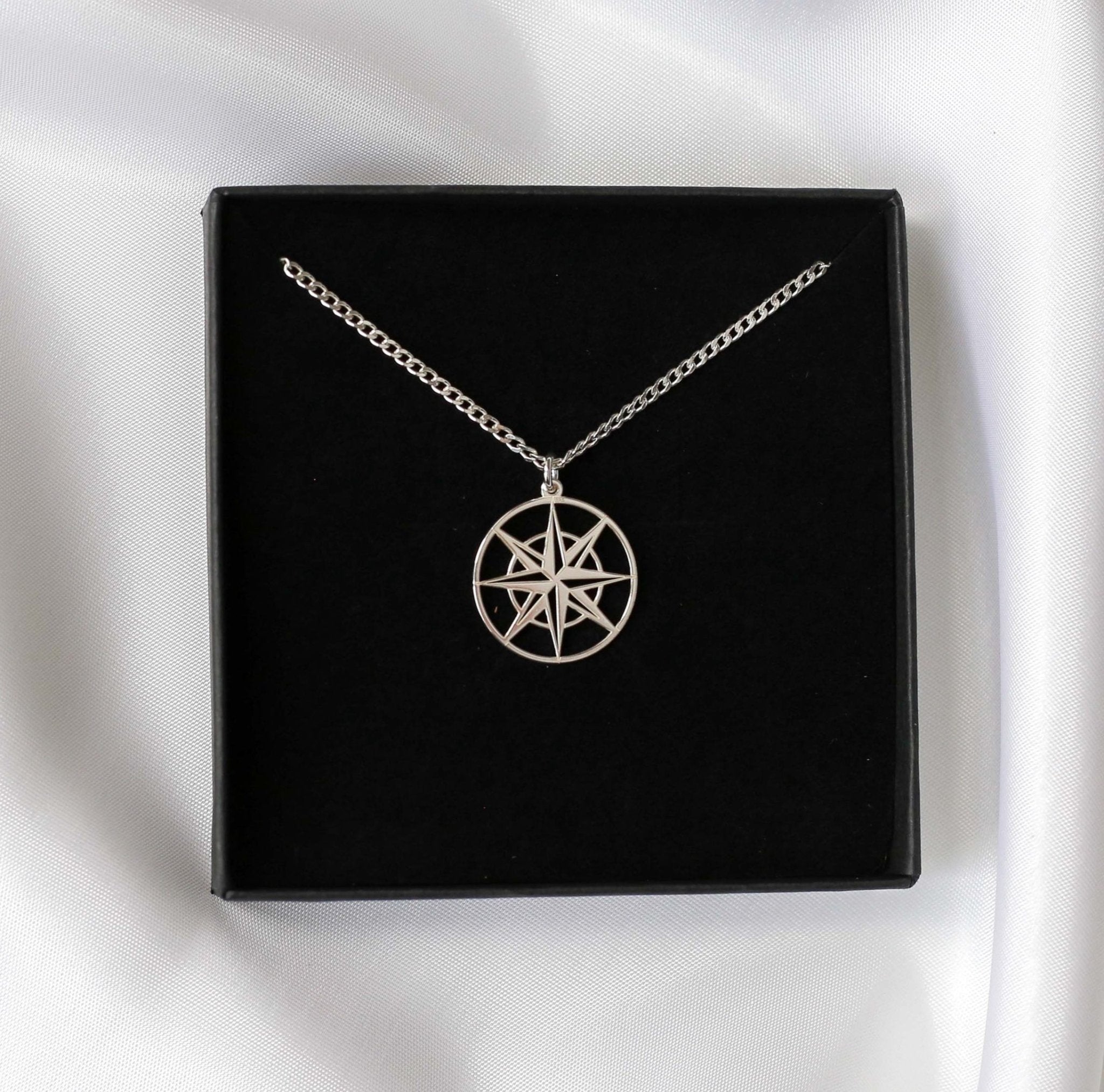 Men’s Compass Necklace