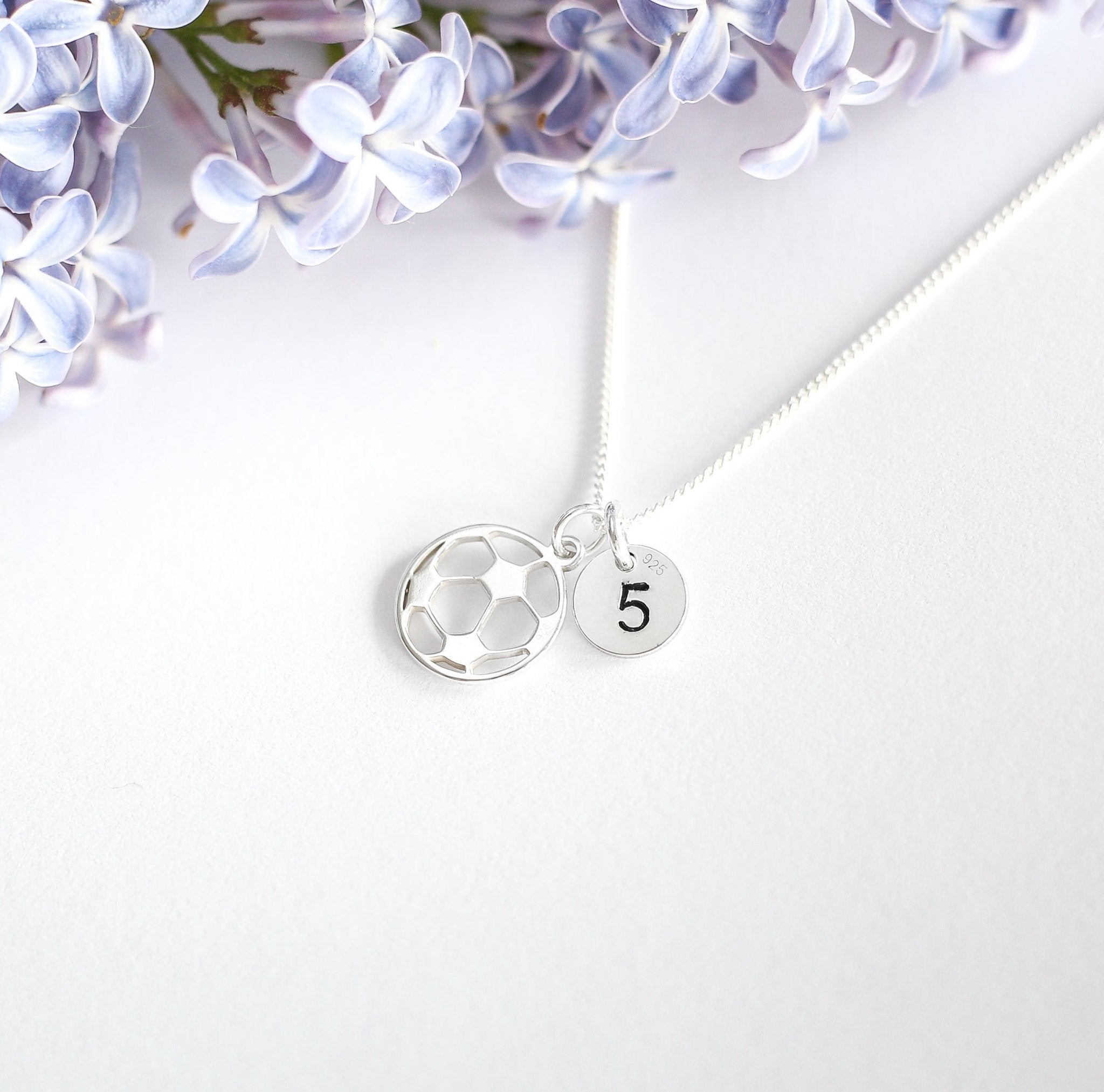 Personalised Football Necklace