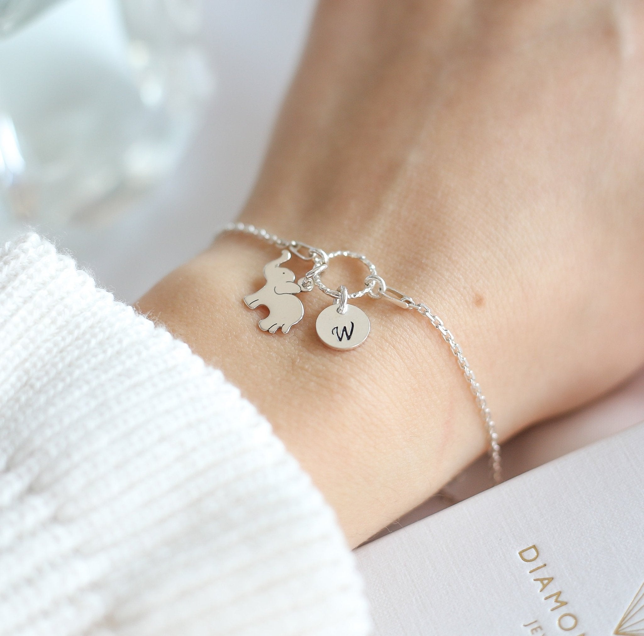 Dainty Elephant Bracelet