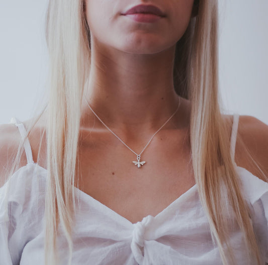 Bee Charm Necklace