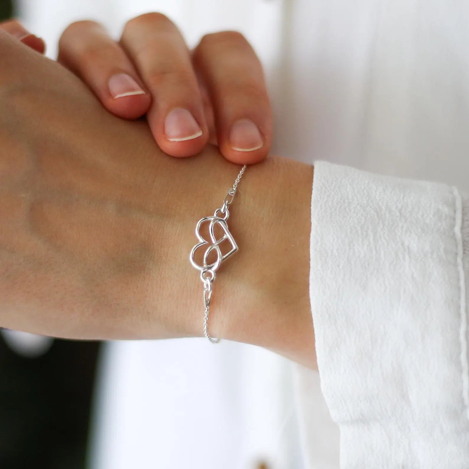 Heart Infinity Bracelet