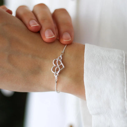 Heart Infinity Bracelet