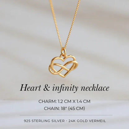 Infinity Heart Necklace