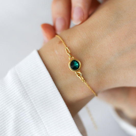 Personalised Birthstone Bracelet
