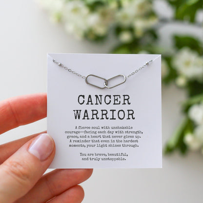 Cancer Warrior - Interlocking Necklace