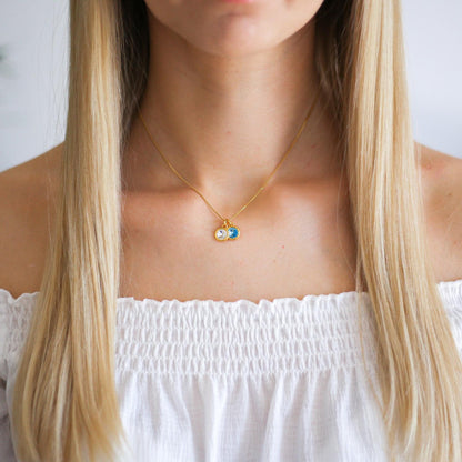 Family Birthstone Necklace