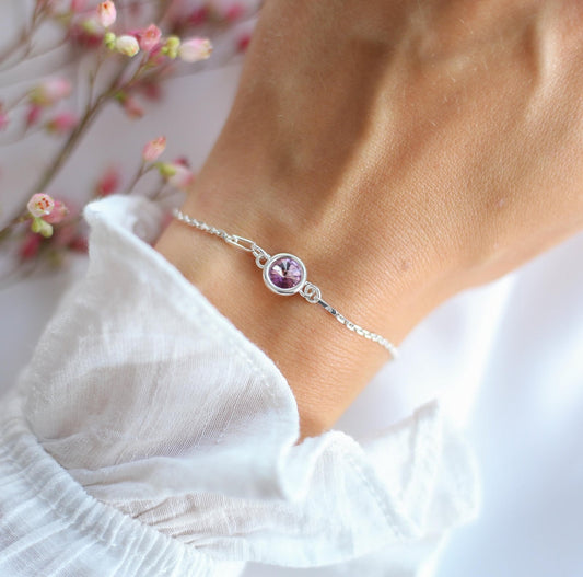 Personalised Birthstone Bracelet