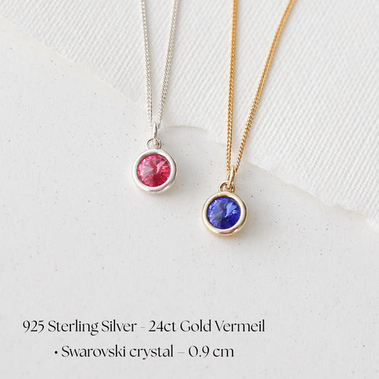 Family Birthstone Necklace