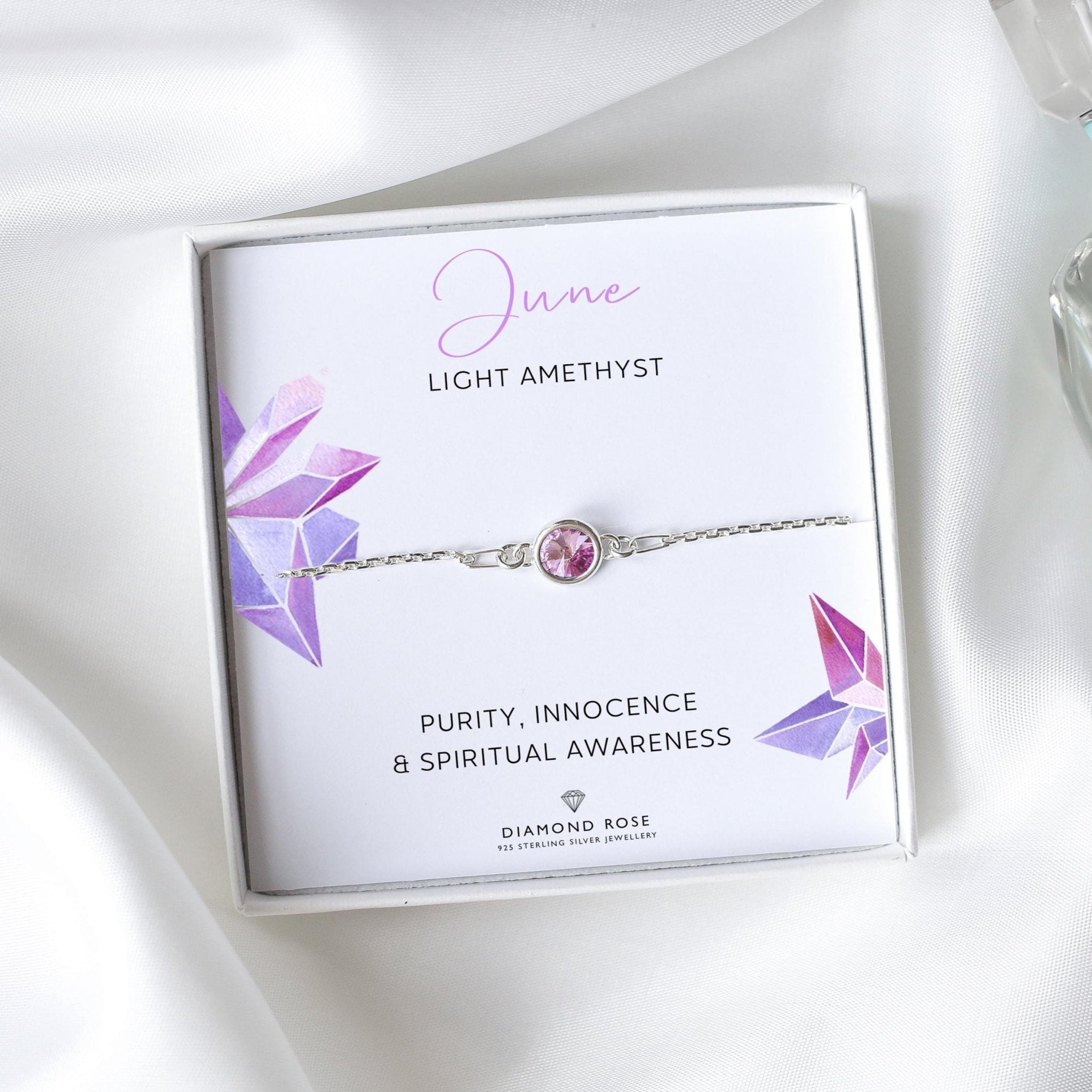 Personalised Birthstone Bracelet - Birthday Gifts For Her