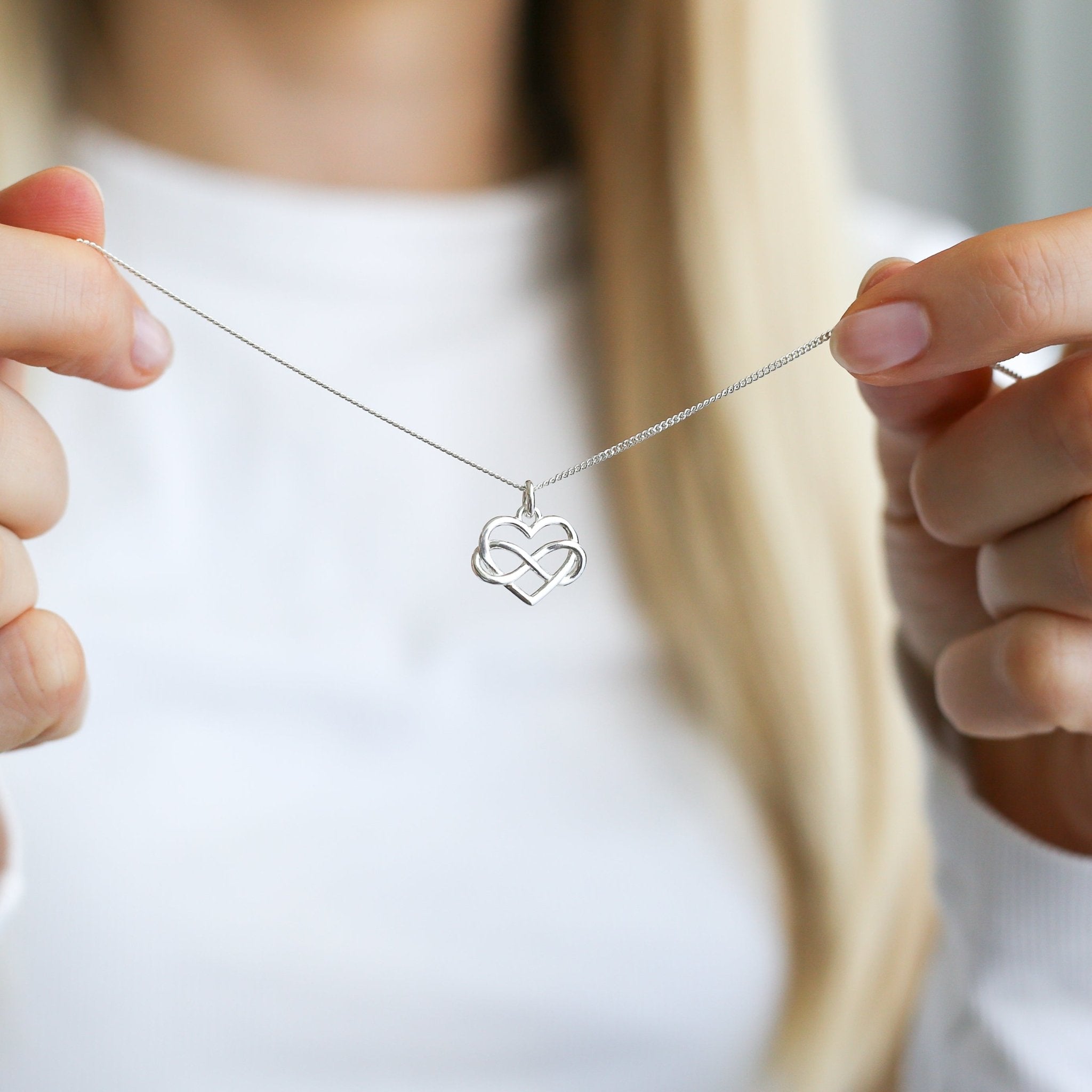 Graduation Gift - Infinity Heart Necklace