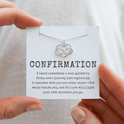 Confirmation Gift - Infinity Heart Necklace