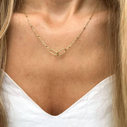 To My Daughter on Her Wedding Day - Interlocking Necklace