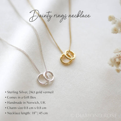 Tiny Rings Necklace
