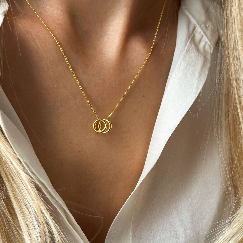 Tiny Rings Necklace